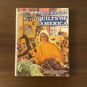 Erica Wilson's Quilts of America (hardcover) Vintage, 1979